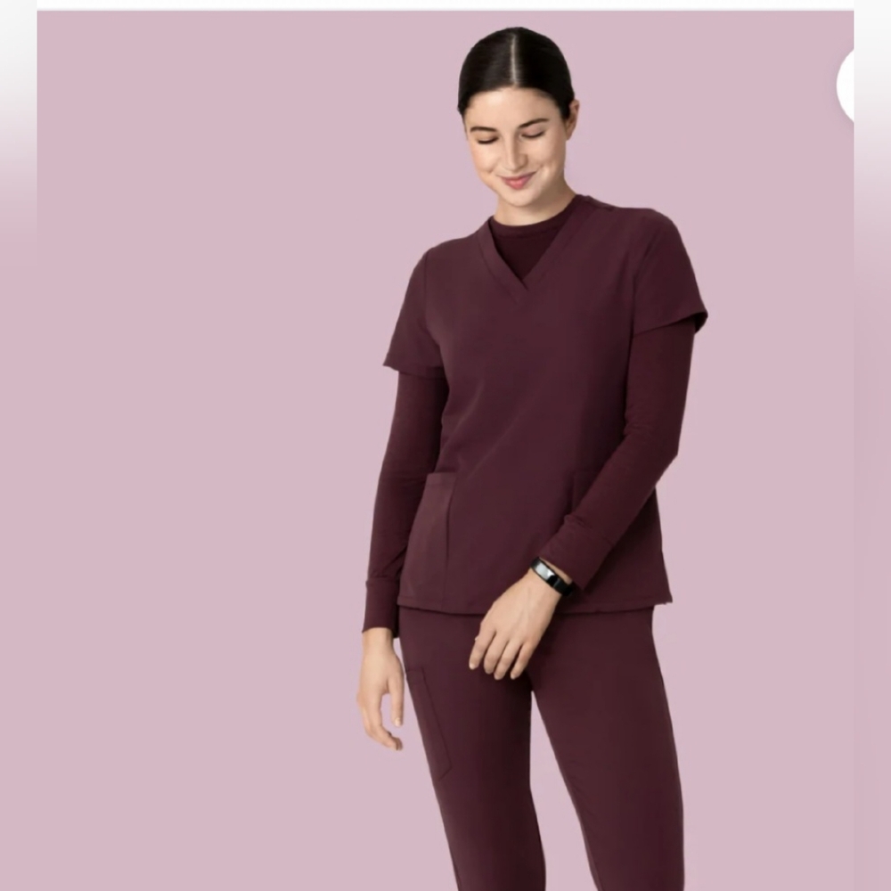MANDAL Merlot Scrub Set XS Tall